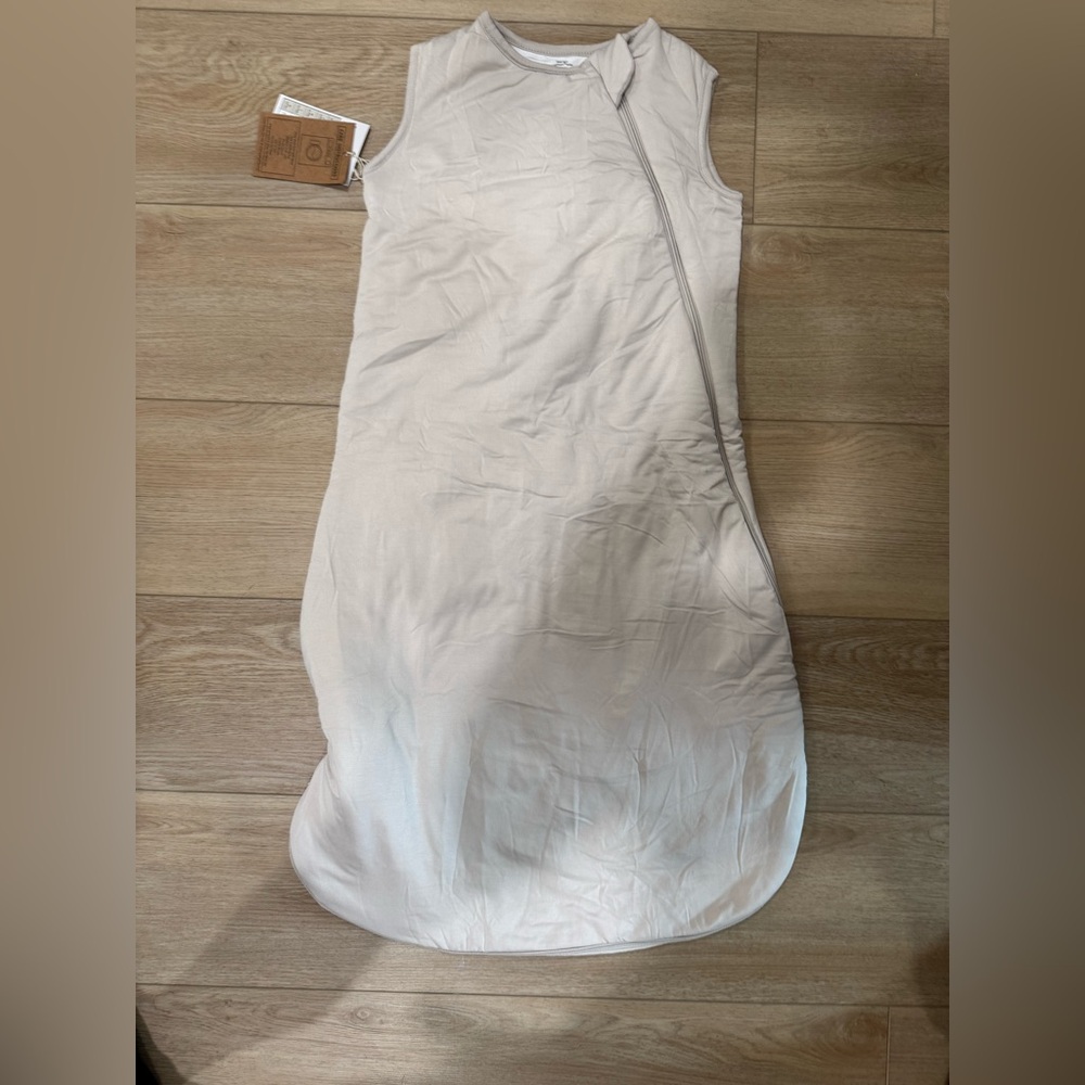 Sleeveless Cream Kids Pajama Sleep Sack